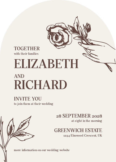 invitation design preview