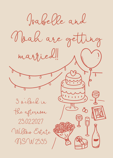 invitation design preview