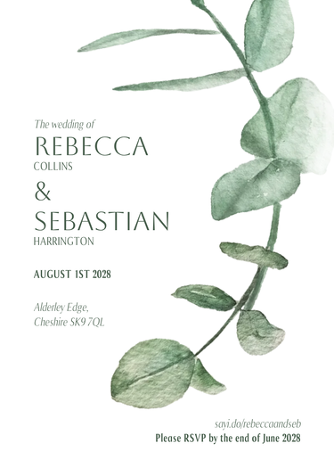 invitation design preview