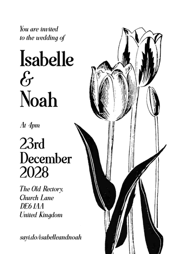invitation design preview