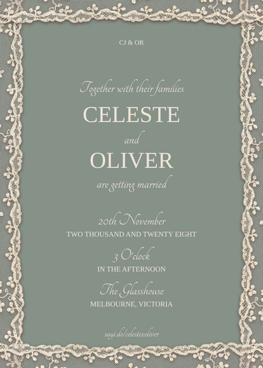 invitation design preview