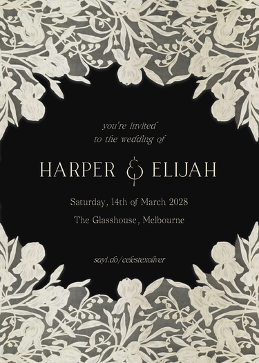 invitation design preview