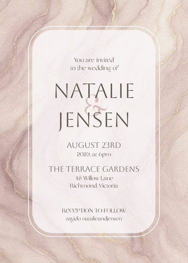 invitation design preview