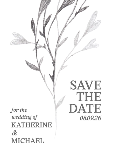 savethedate design preview