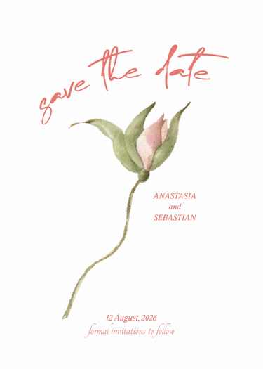 savethedate design preview