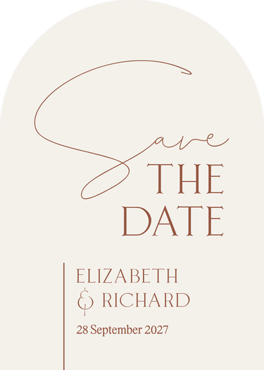 savethedate design preview