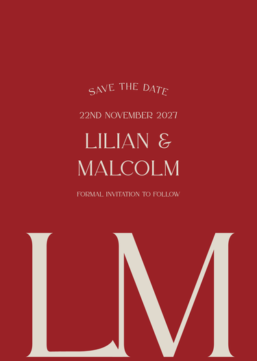 savethedate design preview