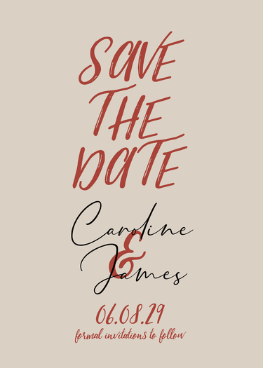 savethedate design preview