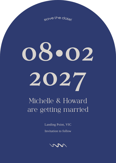 savethedate design preview