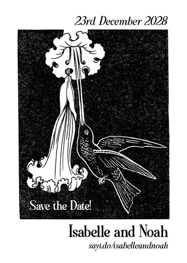 savethedate design preview