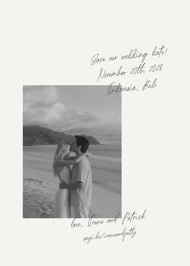 savethedate design preview