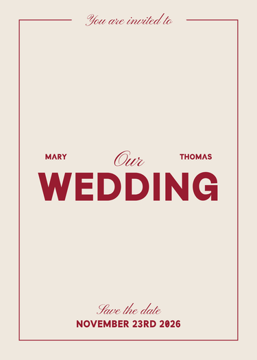 savethedate design preview