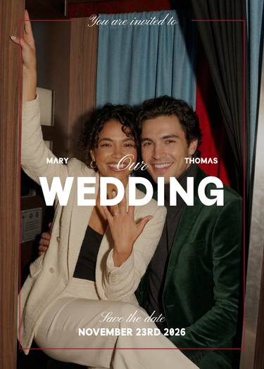 savethedate design preview