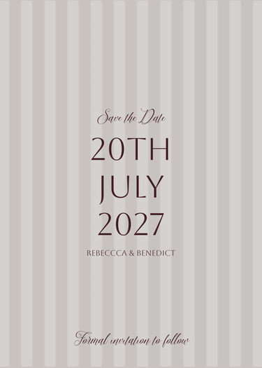 savethedate design preview