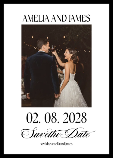 savethedate design preview