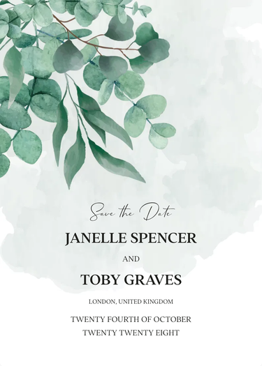 savethedate design preview