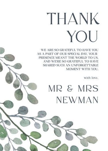 thankyou design preview