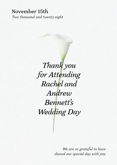 thankyou design preview