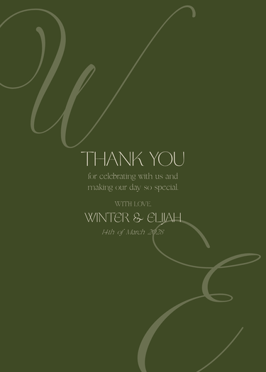 thankyou design preview