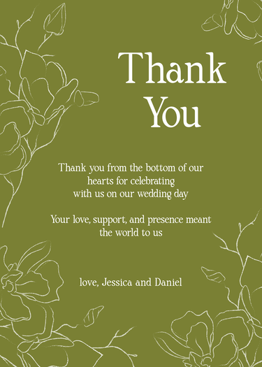 thankyou design preview