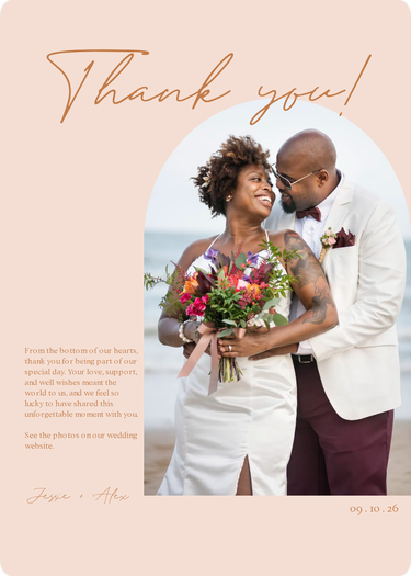 thankyou design preview